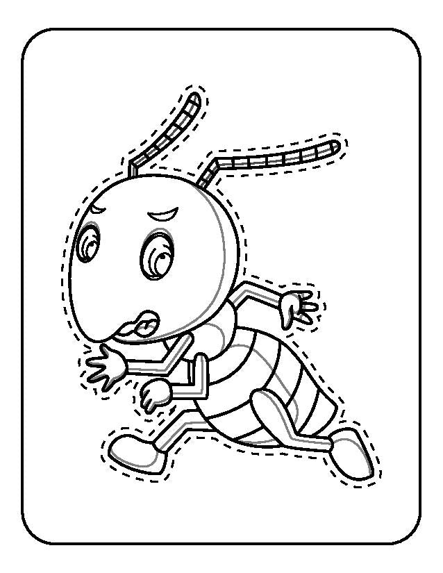 Scissor Skills Ant Poster vol. 4