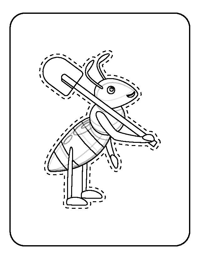 Scissor Skills Ant Poster vol. 5