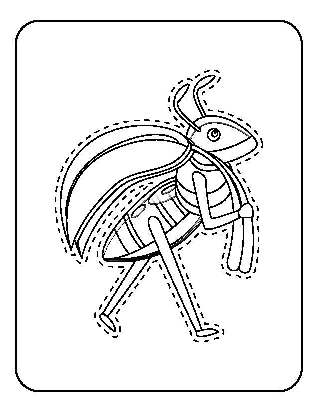 Scissor Skills Ant Poster vol. 6