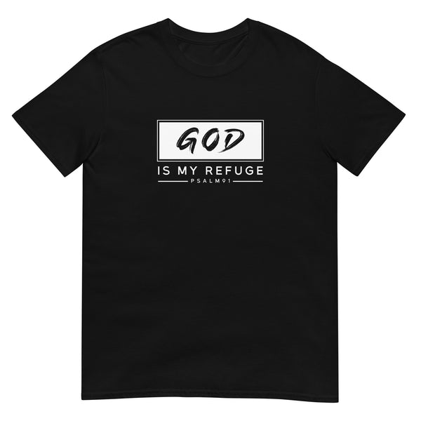God is My Refuge Short-Sleeve Unisex T-Shirt