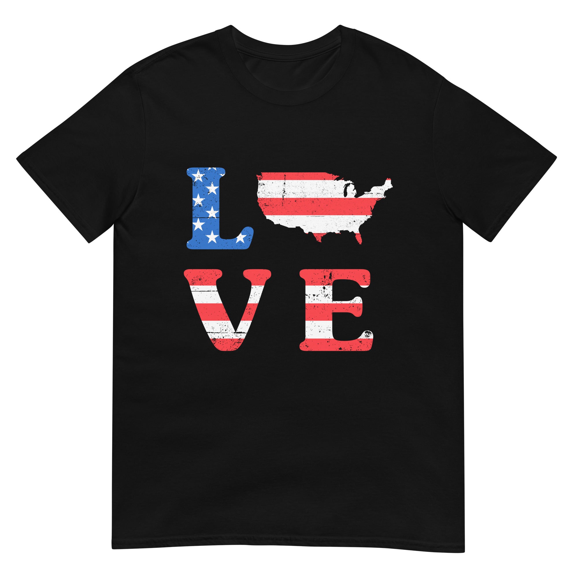 Love America Short-Sleeve Unisex T-Shirt