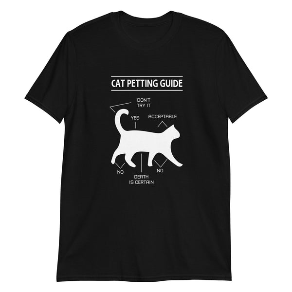 Cat Petting Guide Short-Sleeve Unisex T-Shirt
