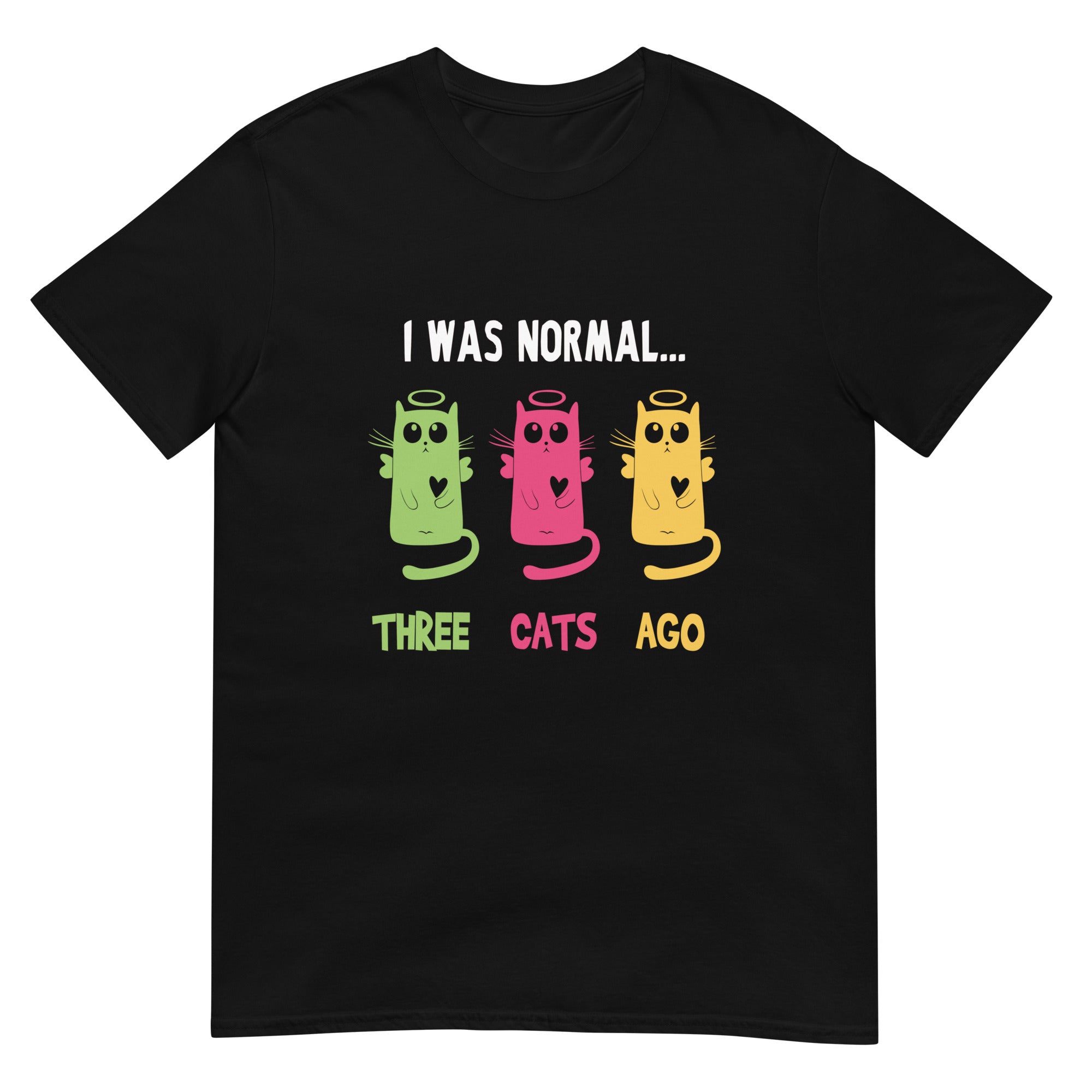 Normal 3 Cats Ago Short-Sleeve Unisex T-Shirt