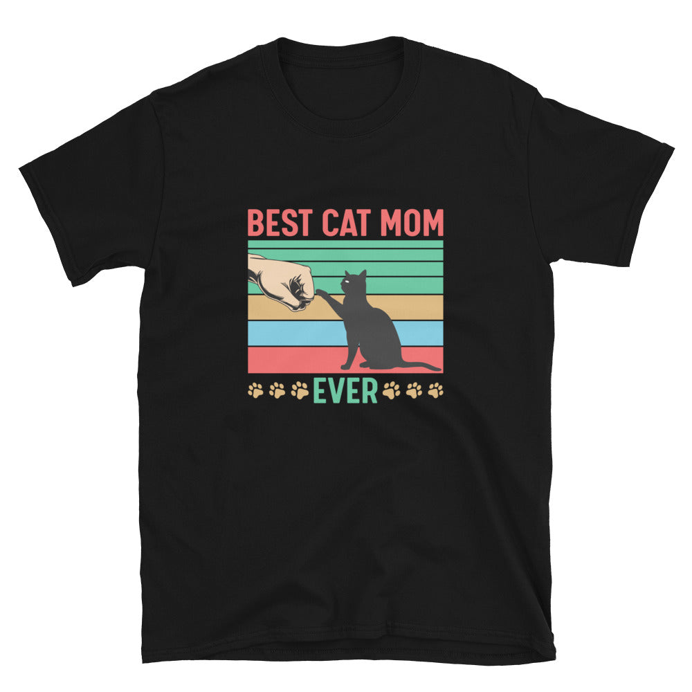 Best Cat Mom Ever Short-Sleeve T-Shirt