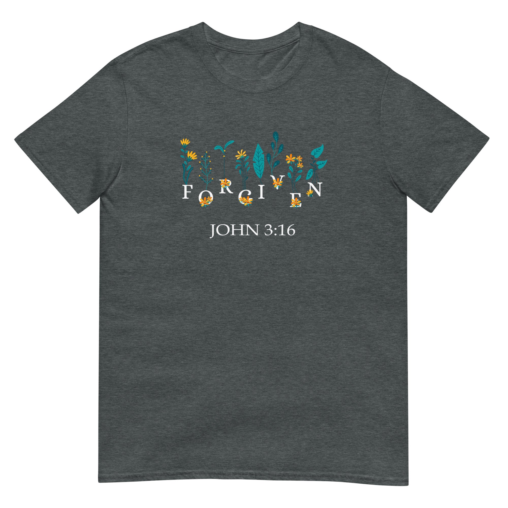 Forgiven John 3:16 Short-Sleeve Unisex T-Shirt