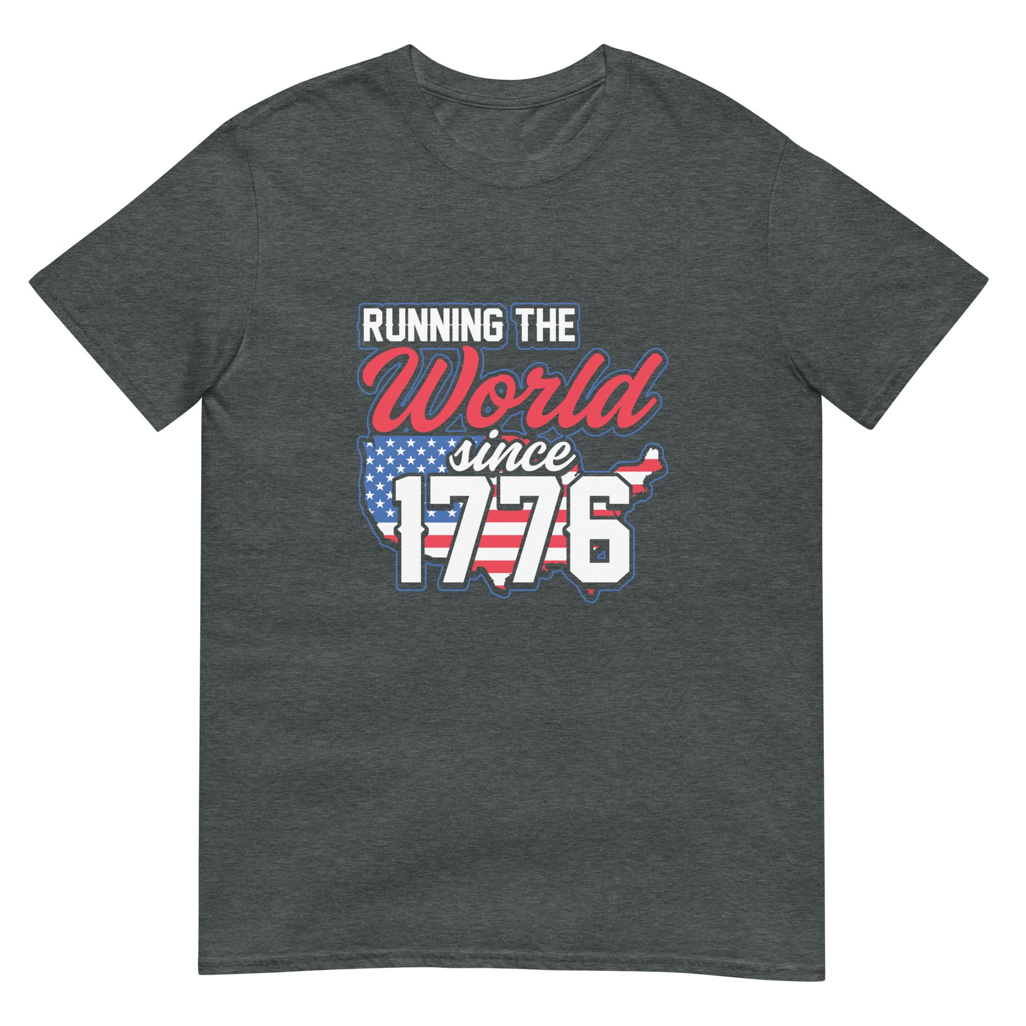 Running the World Short-Sleeve Unisex T-Shirt