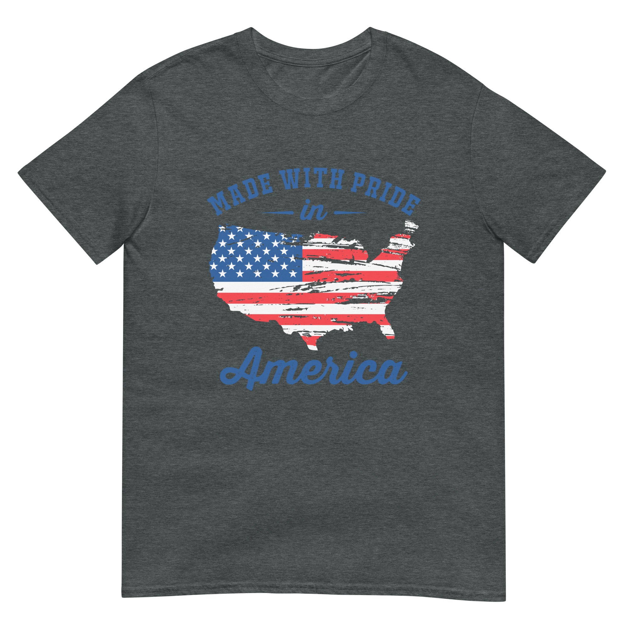 Made with Pride in America Short-Sleeve Unisex T-Shirt