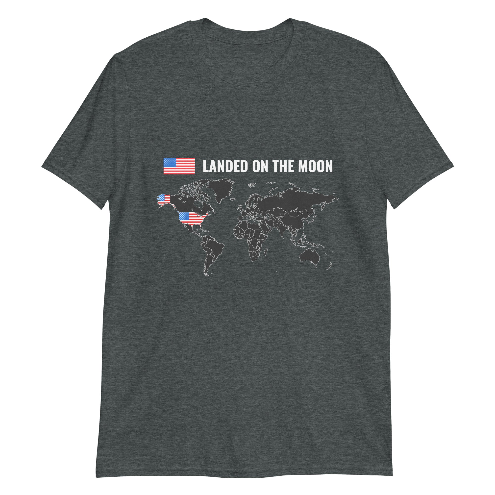 Landed on the Moon Short-Sleeve Unisex T-Shirt