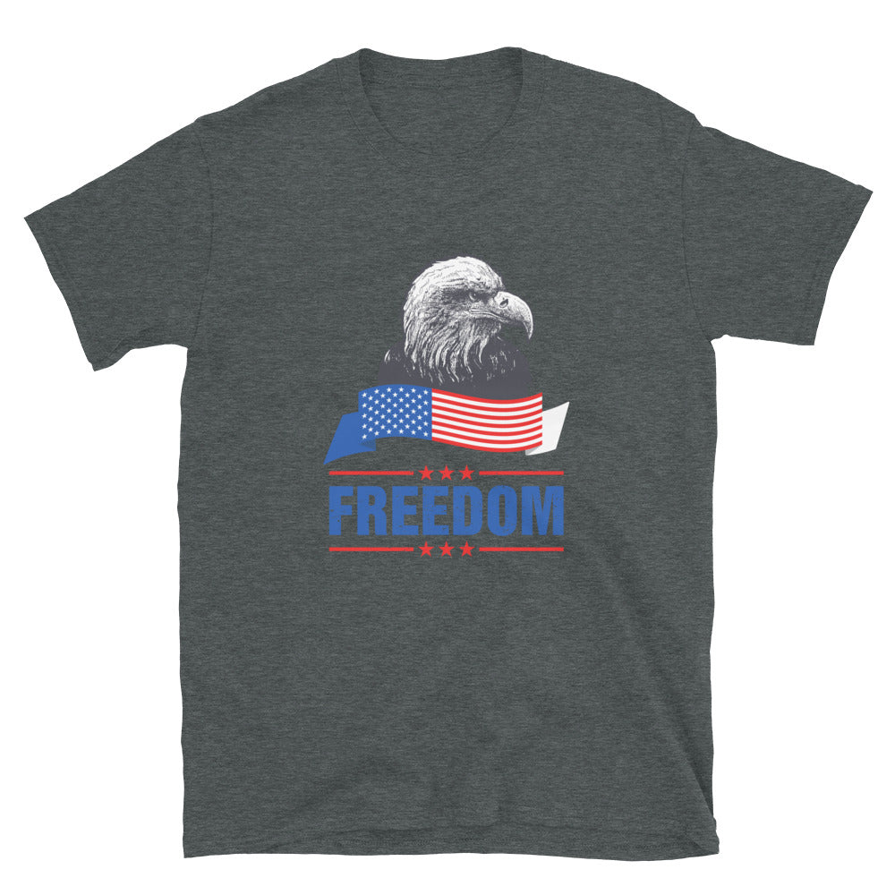 Freedom Eagle Short-Sleeve Unisex T-Shirt