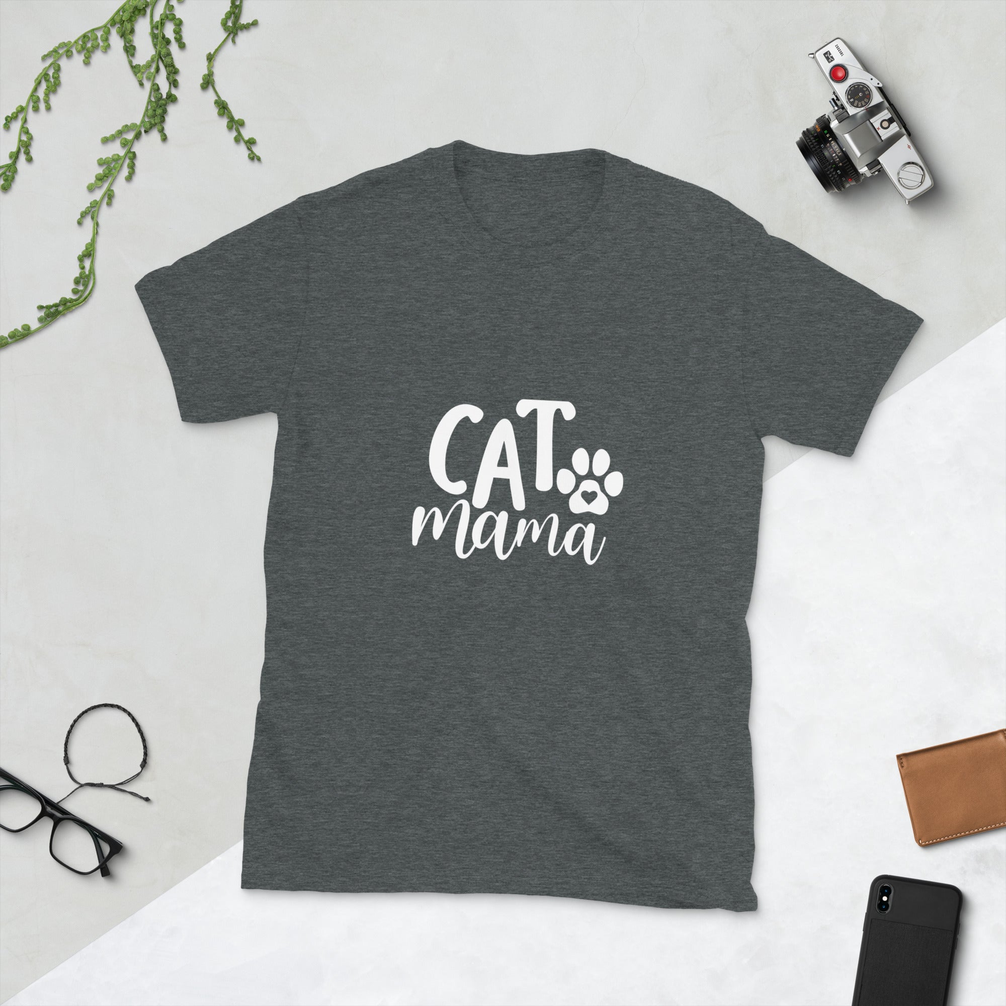 Cat Mama Short-Sleeve T-Shirt