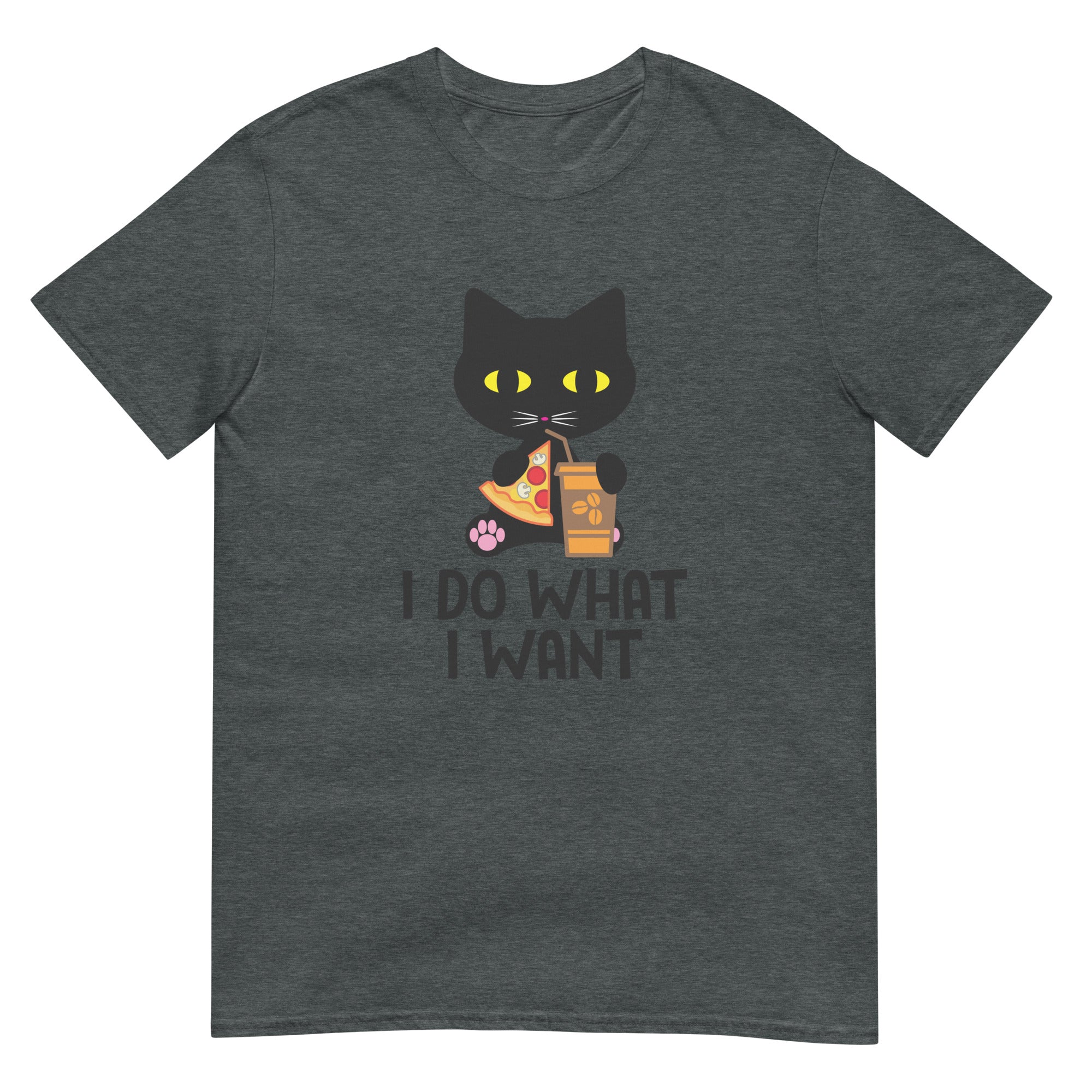 Cats Do What They Want Short-Sleeve Unisex T-Shirt
