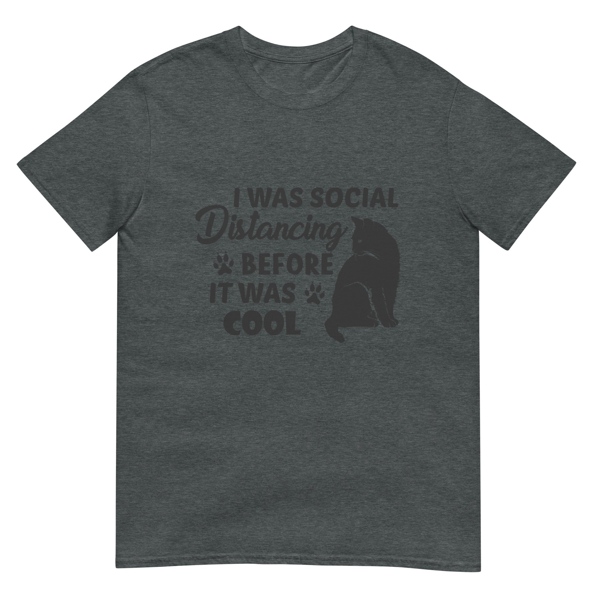 Cats Social Distancing Short-Sleeve Unisex T-Shirt