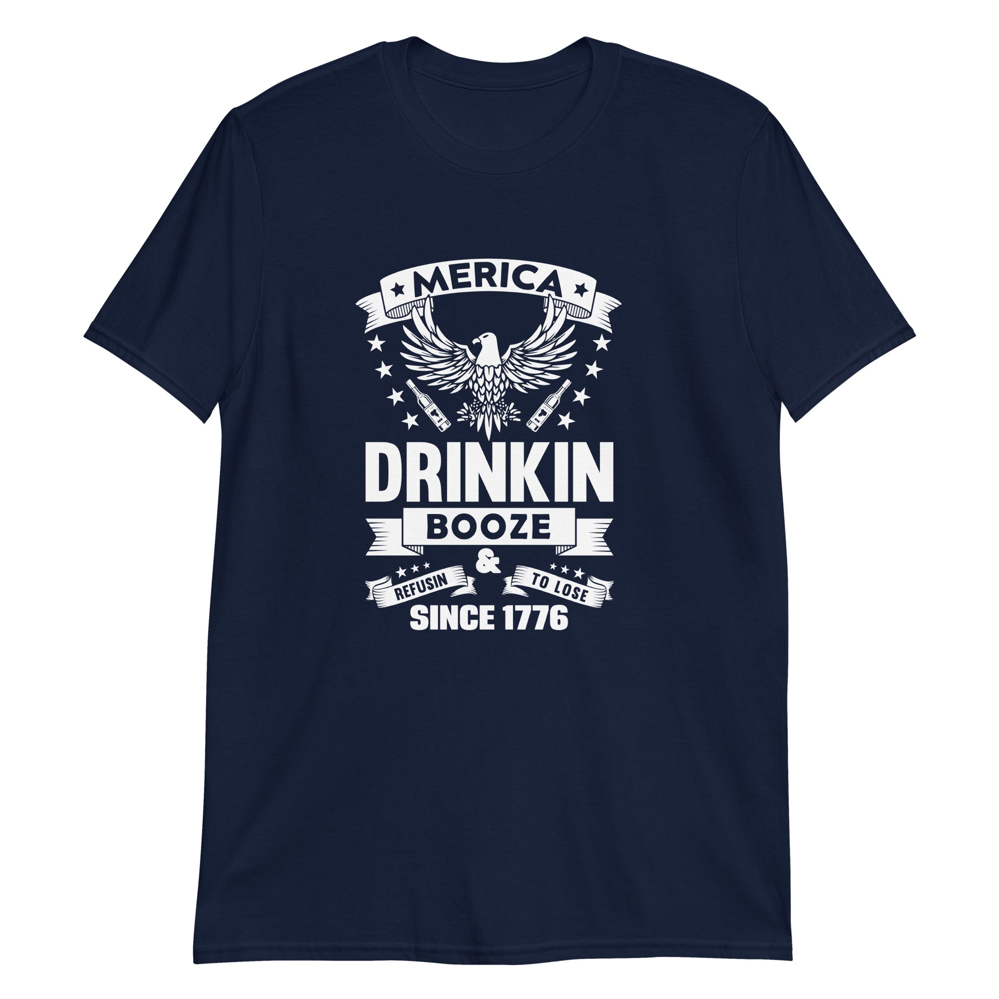 Drinkin Booze -Sleeve Unisex T-Shirt
