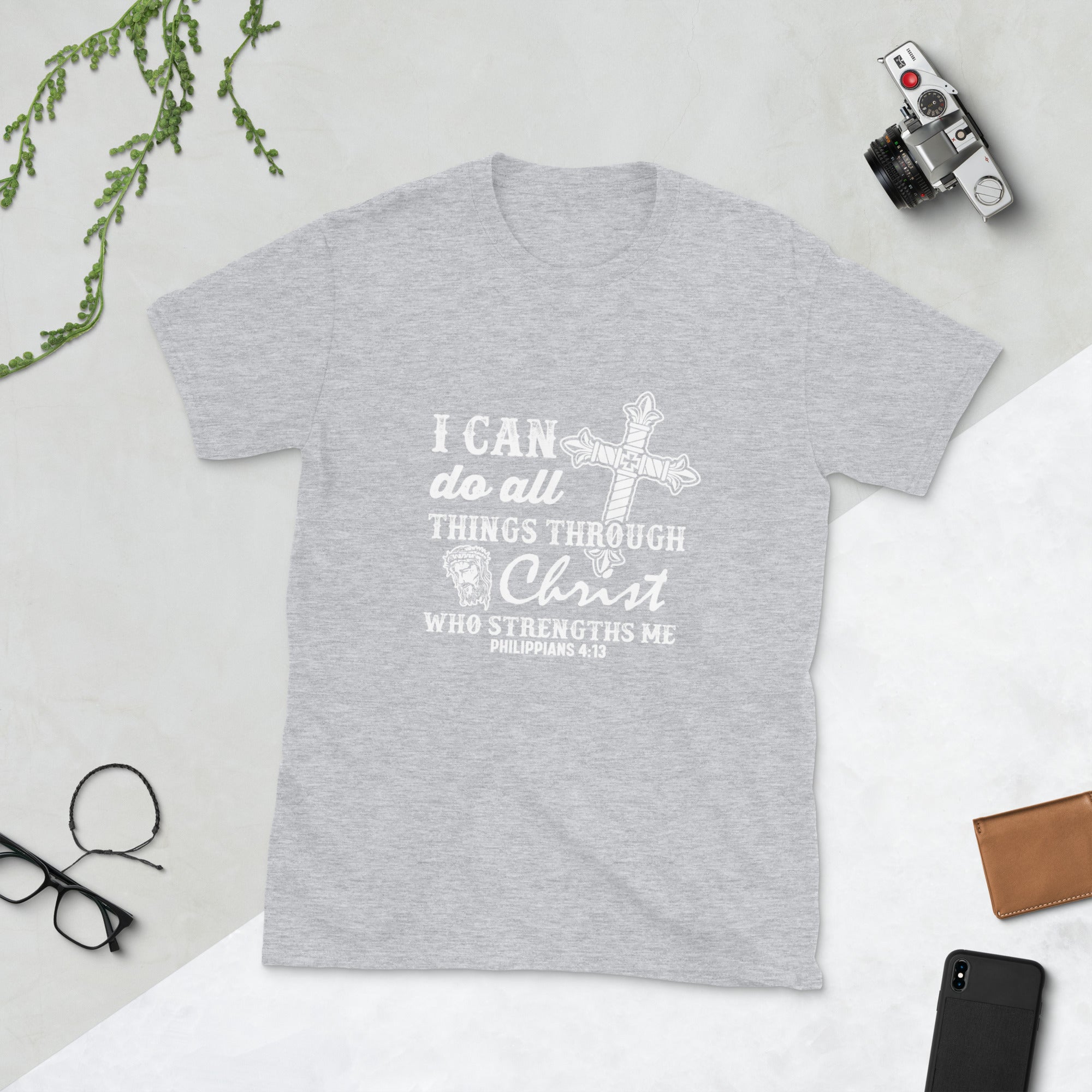 I Can Do All Things Phil. 3:14 Short-Sleeve Unisex T-Shirt