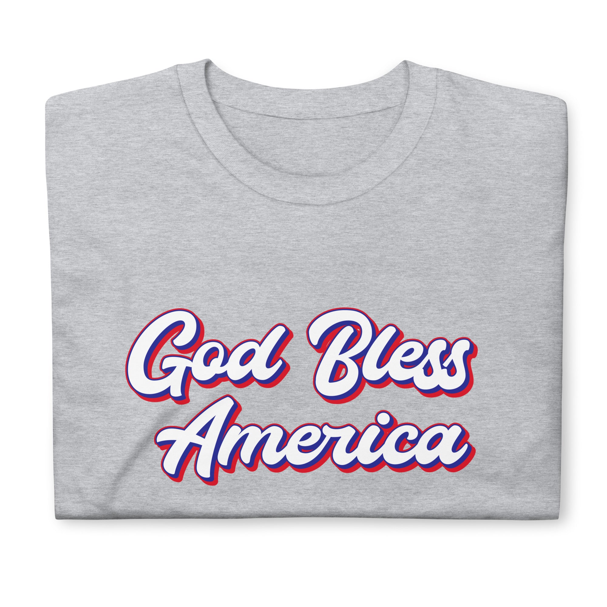 God Bless American Short-Sleeve Unisex T-Shirt