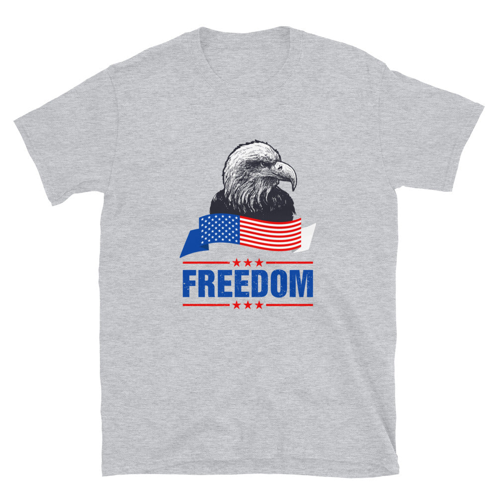 Freedom Eagle Short-Sleeve Unisex T-Shirt