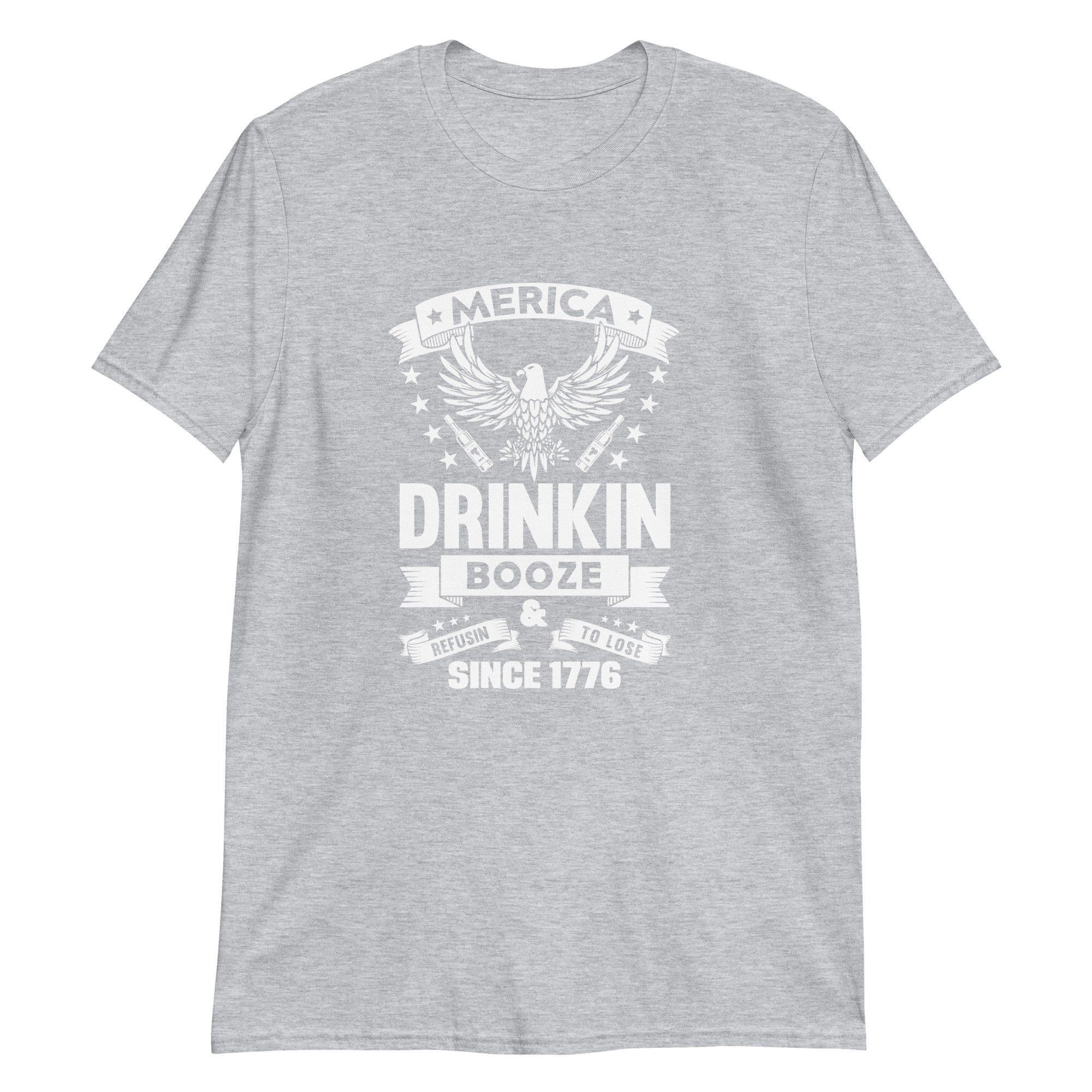 Drinkin Booze -Sleeve Unisex T-Shirt
