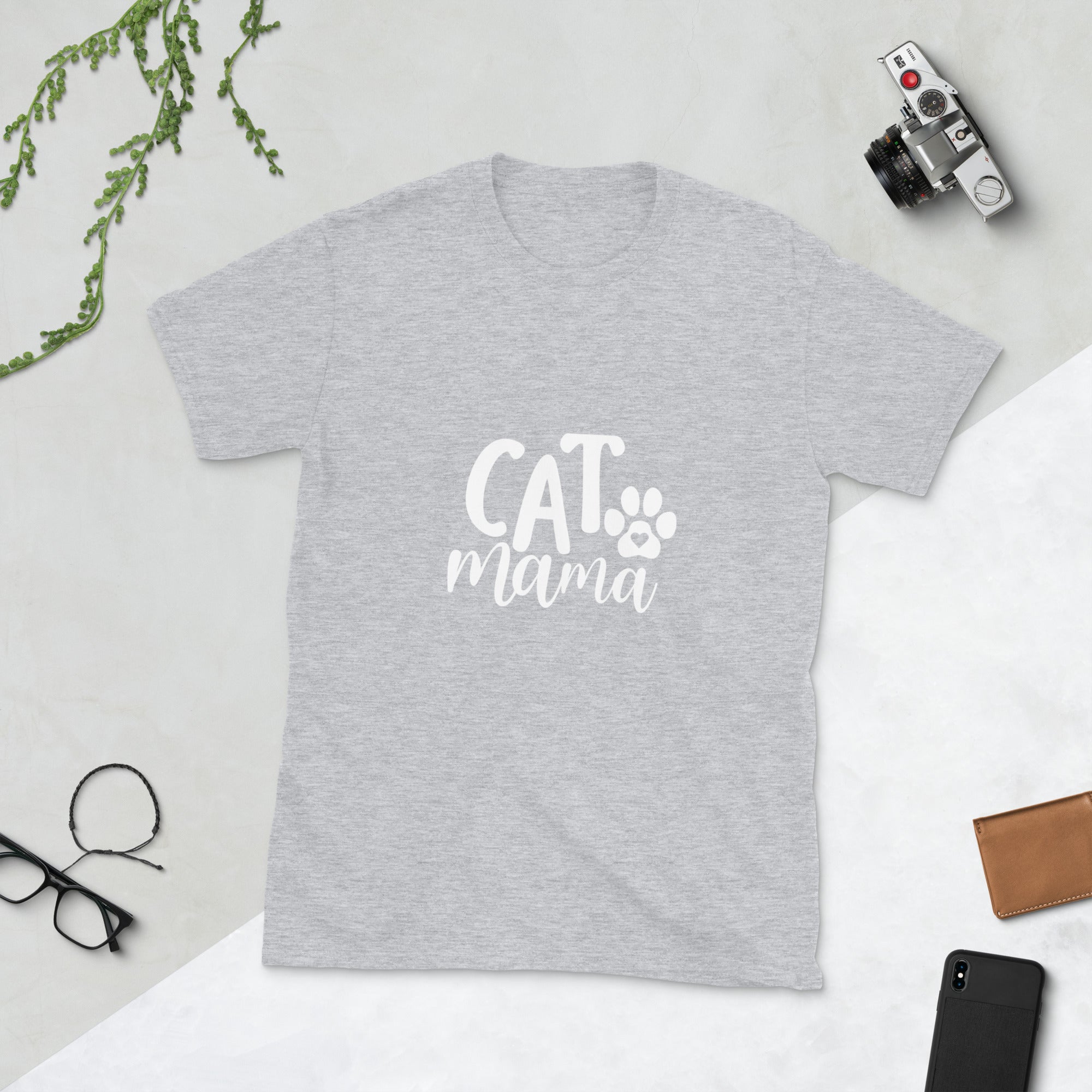 Cat Mama Short-Sleeve T-Shirt