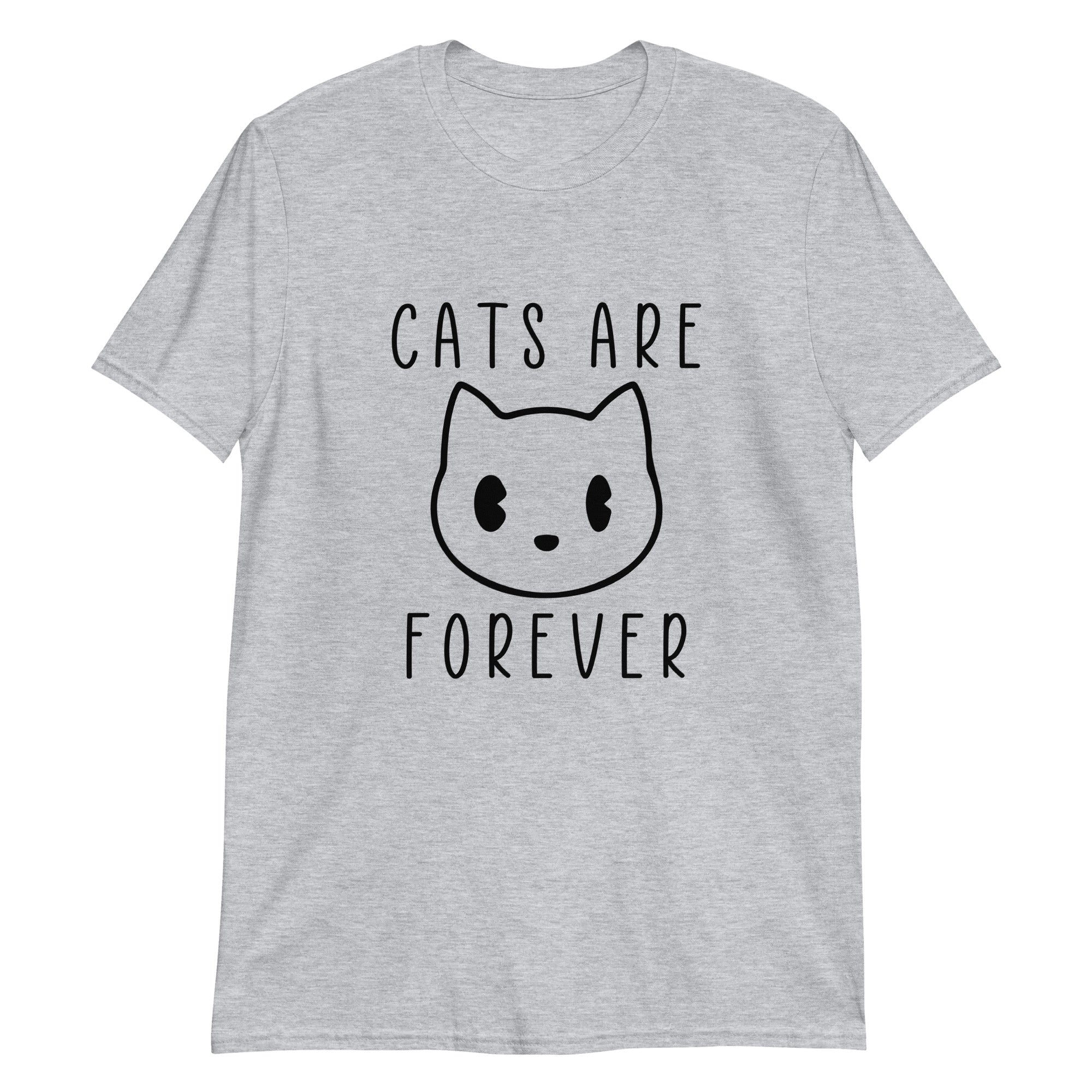Cats are Forever Short-Sleeve Unisex T-Shirt