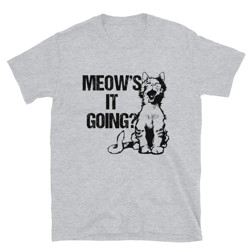 Meow's it Going Short-Sleeve Unisex T-Shirt
