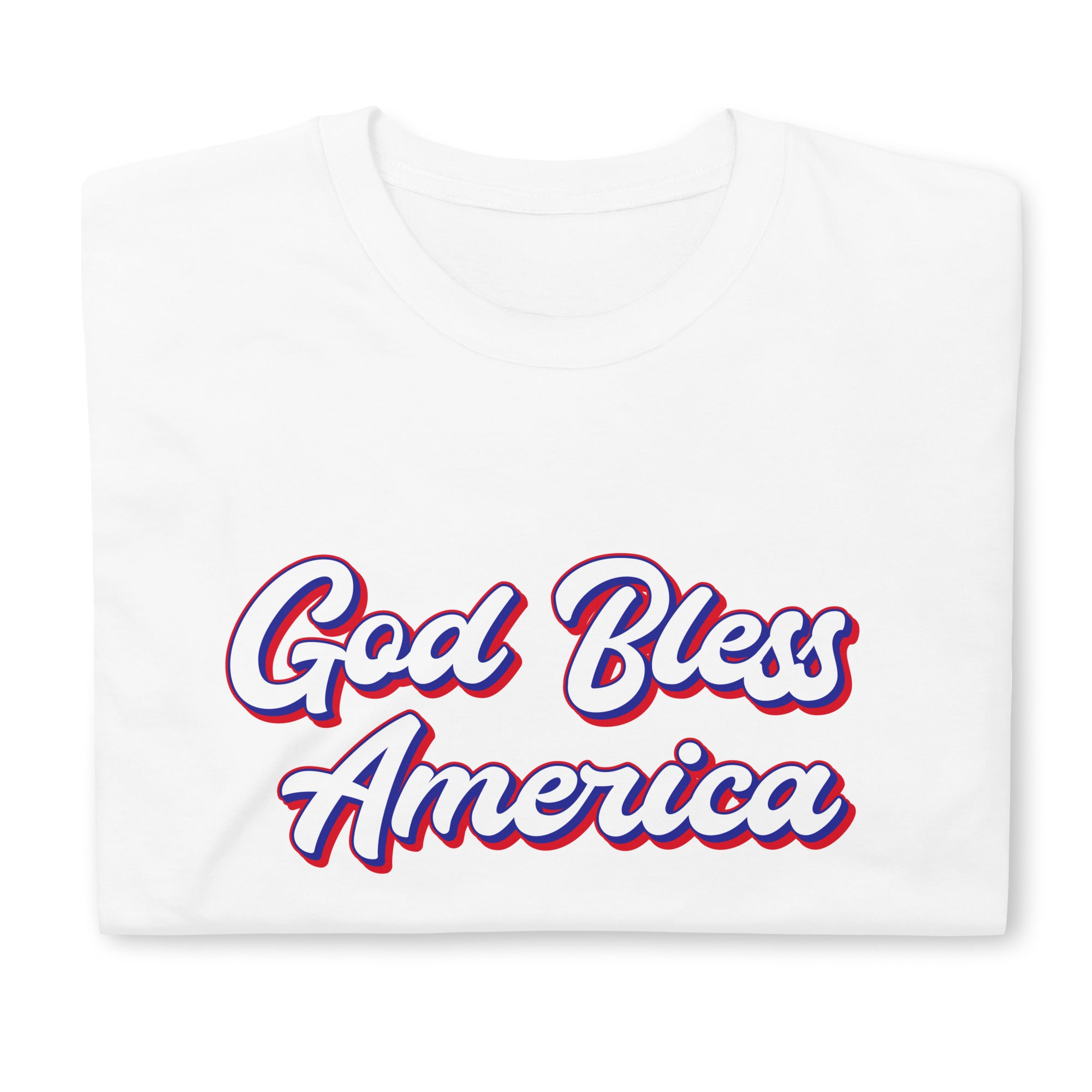 God Bless American Short-Sleeve Unisex T-Shirt