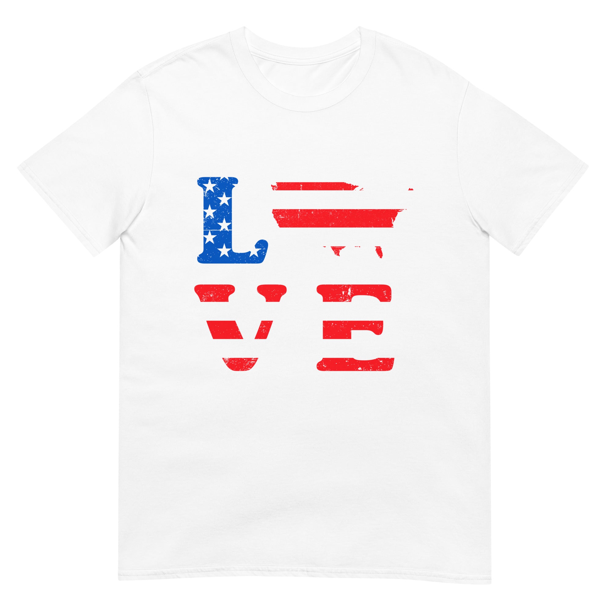 Love America Short-Sleeve Unisex T-Shirt