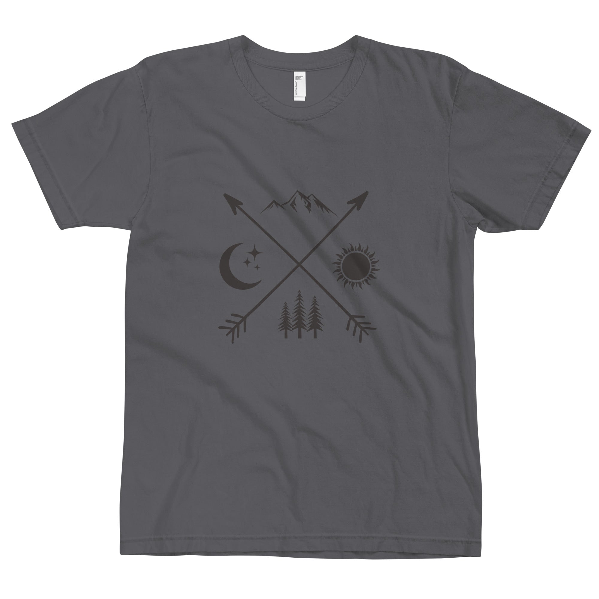 Sun Moon Pines Camping Unisex T-Shirt