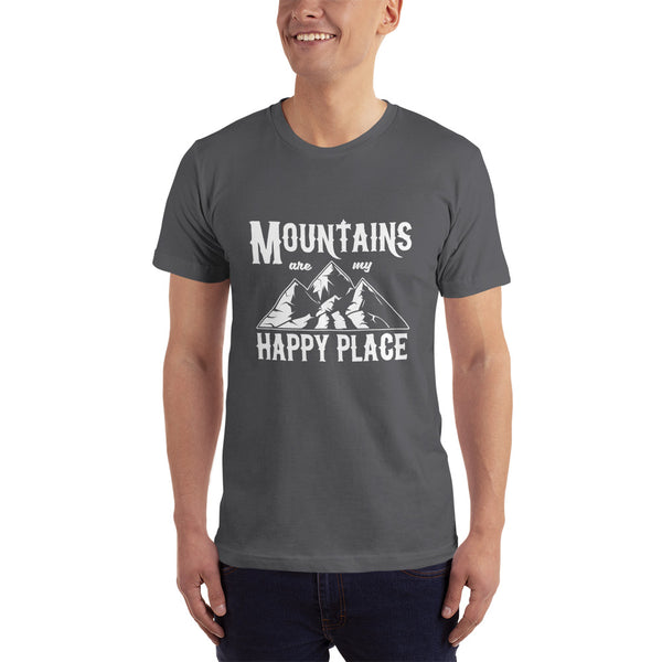 Moutains are my Happy Place Unisex T-Shirt