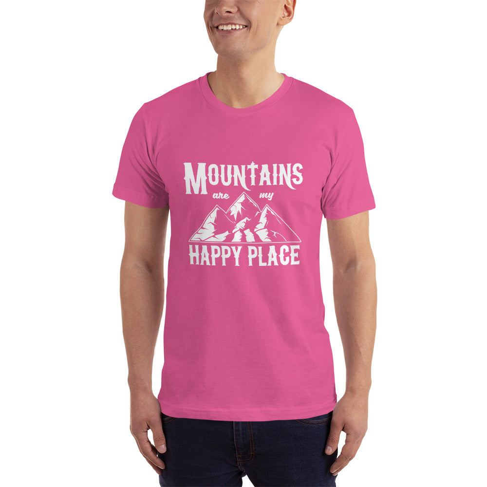 Moutains are my Happy Place Unisex T-Shirt
