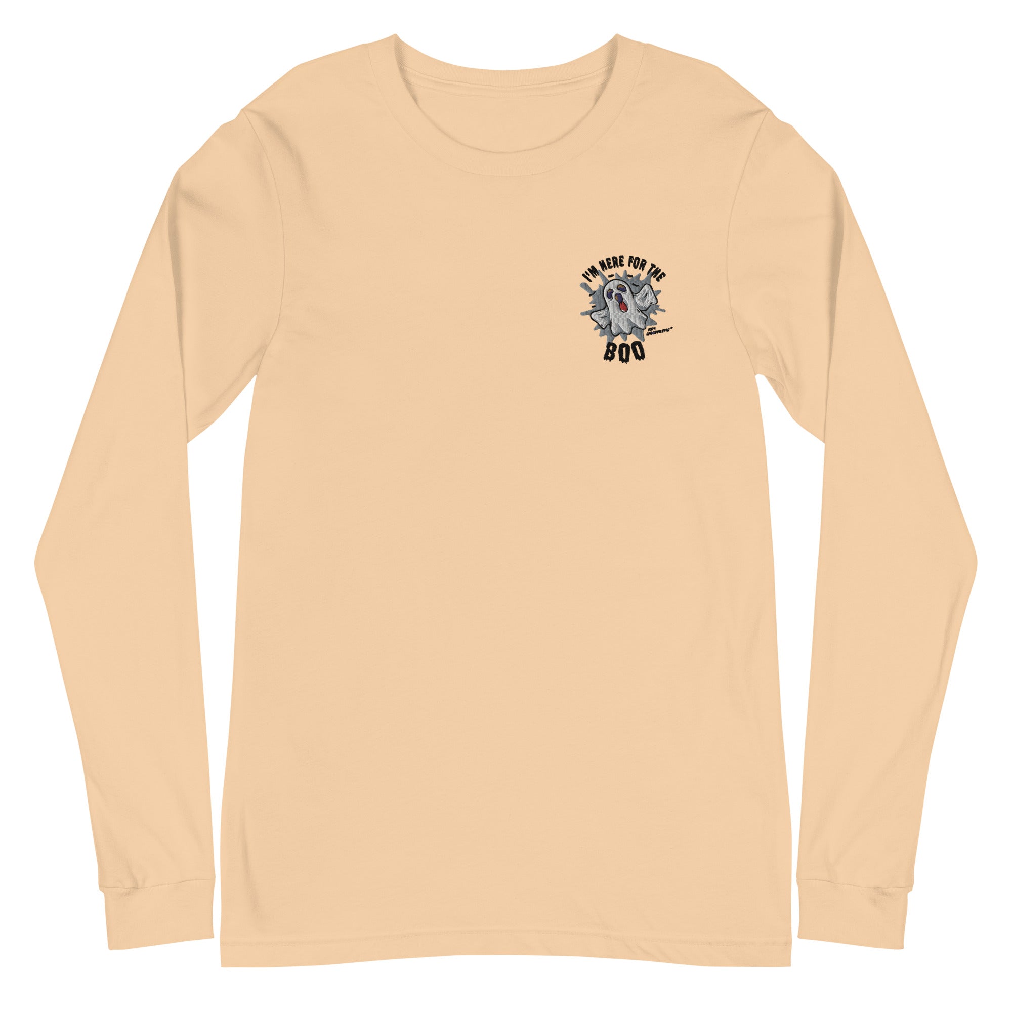 I'm Here For the Boo Unisex Long Sleeve Tee