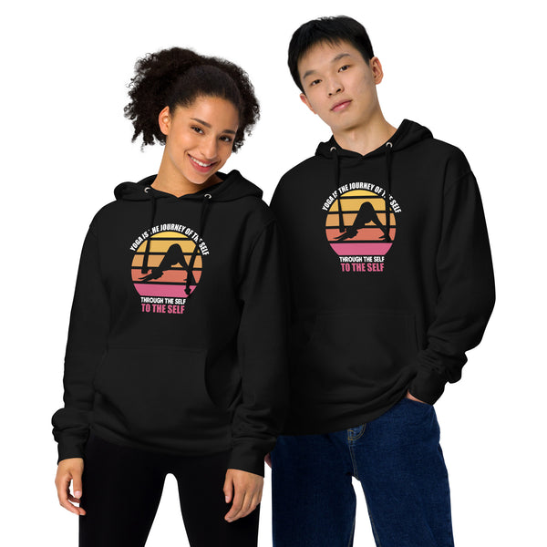 Journey of the Self Unisex midweight hoodie