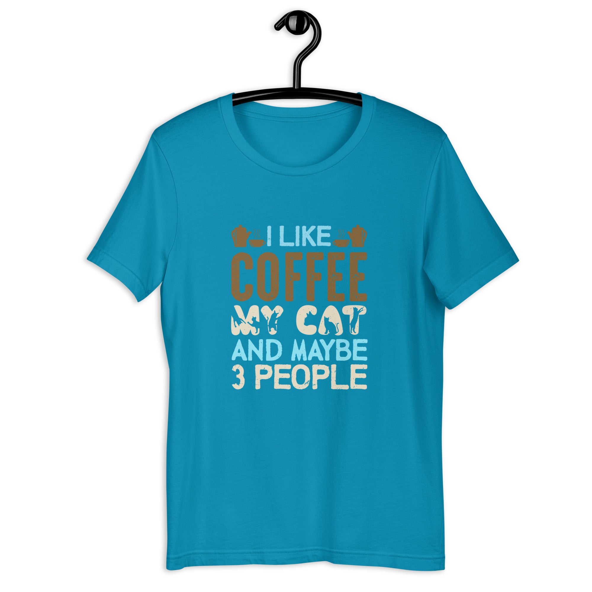 Coffee and My Cat Unisex t-shirt