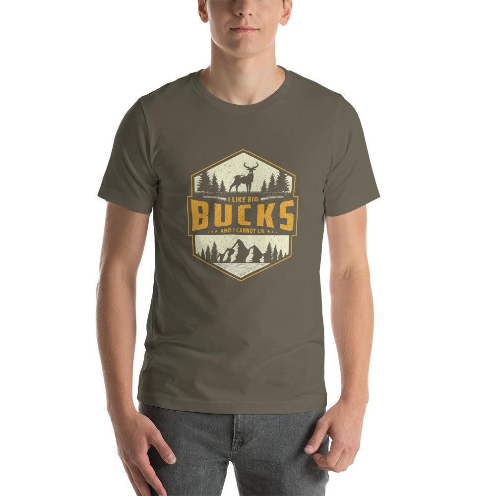 I Like Big Bucks Unisex t-shirt