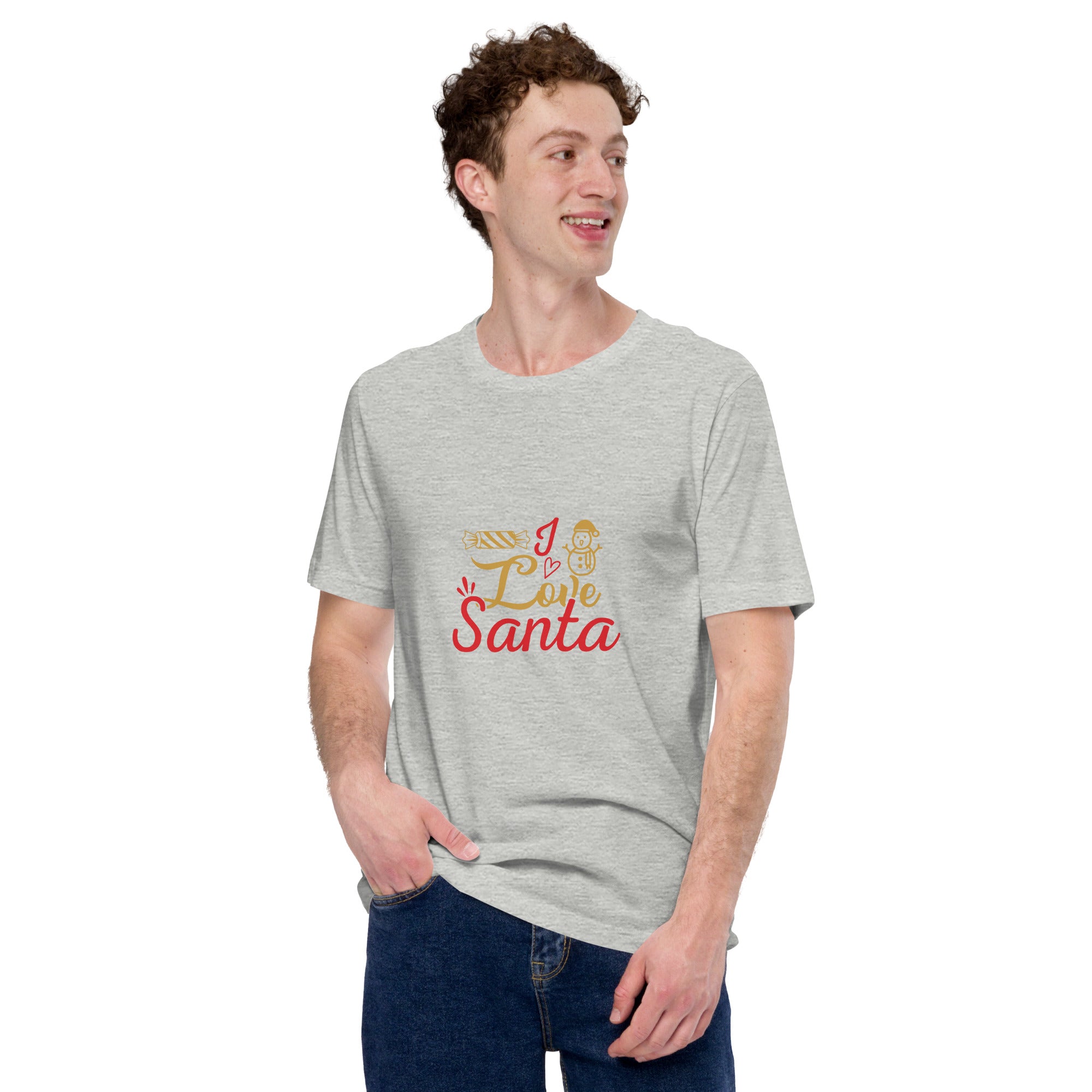 I Love Santa Unisex t-shirt