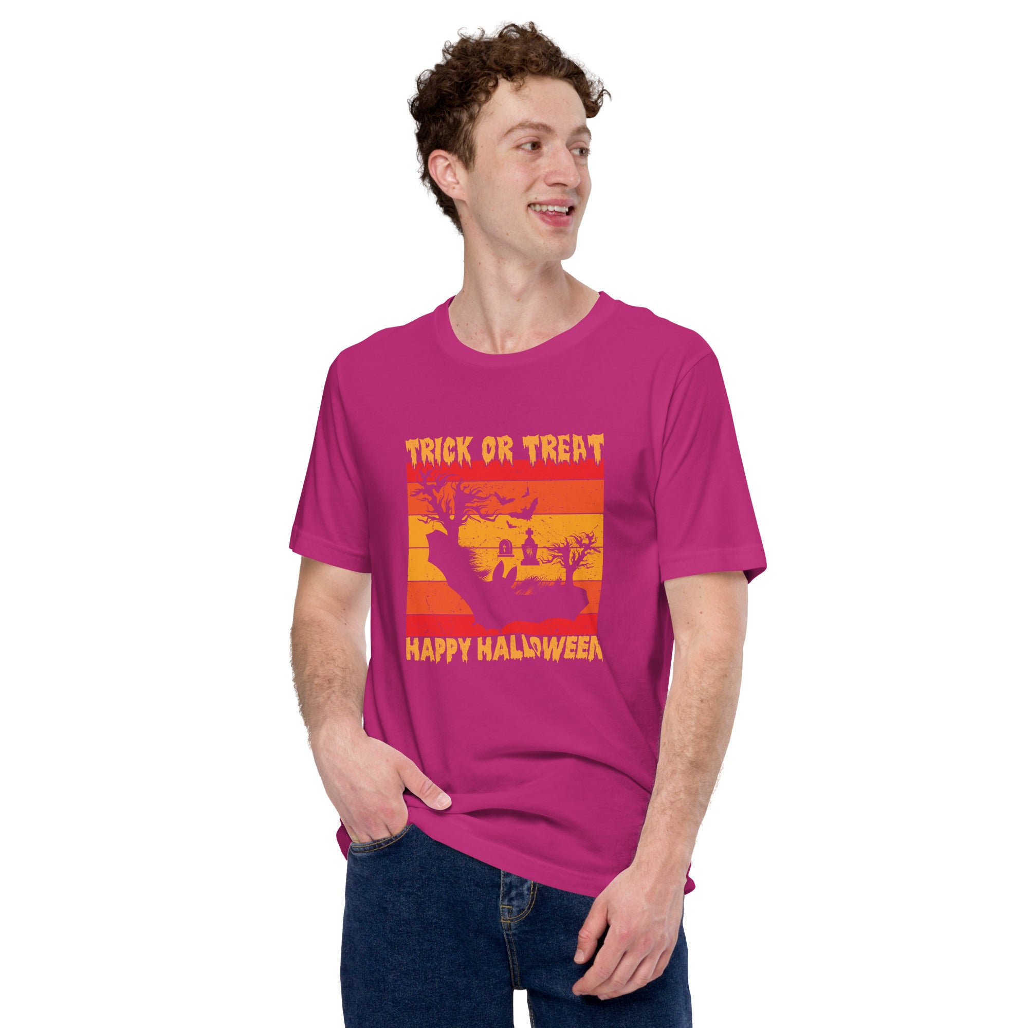 Trick Or Treat Happy Halloween Unisex t-shirt