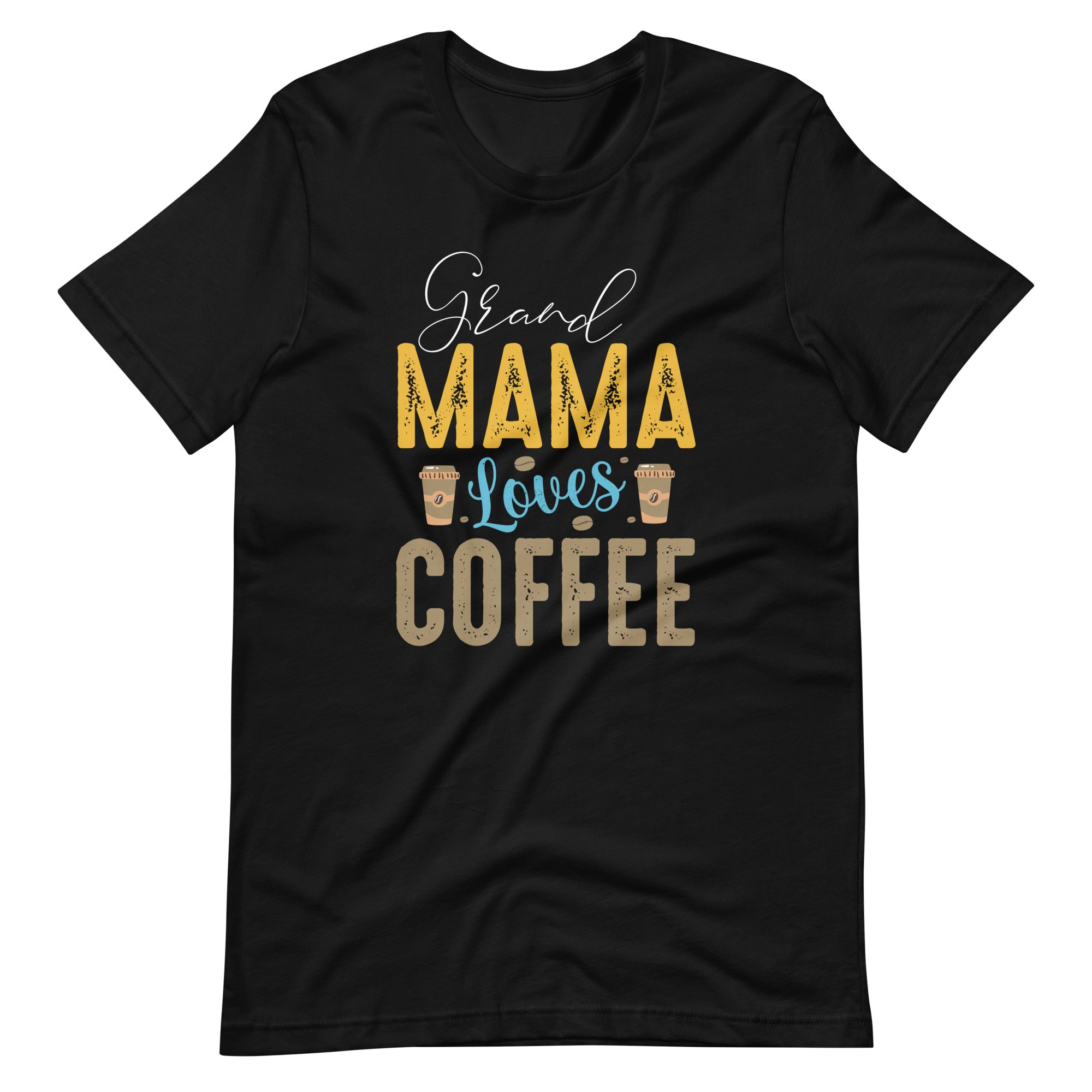Grandma Loves Coffee Unisex t-shirt
