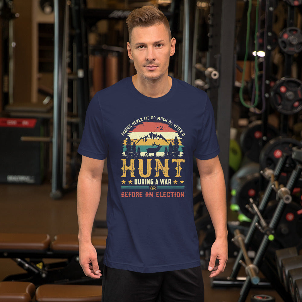 Lie After a Hunt Unisex t-shirt