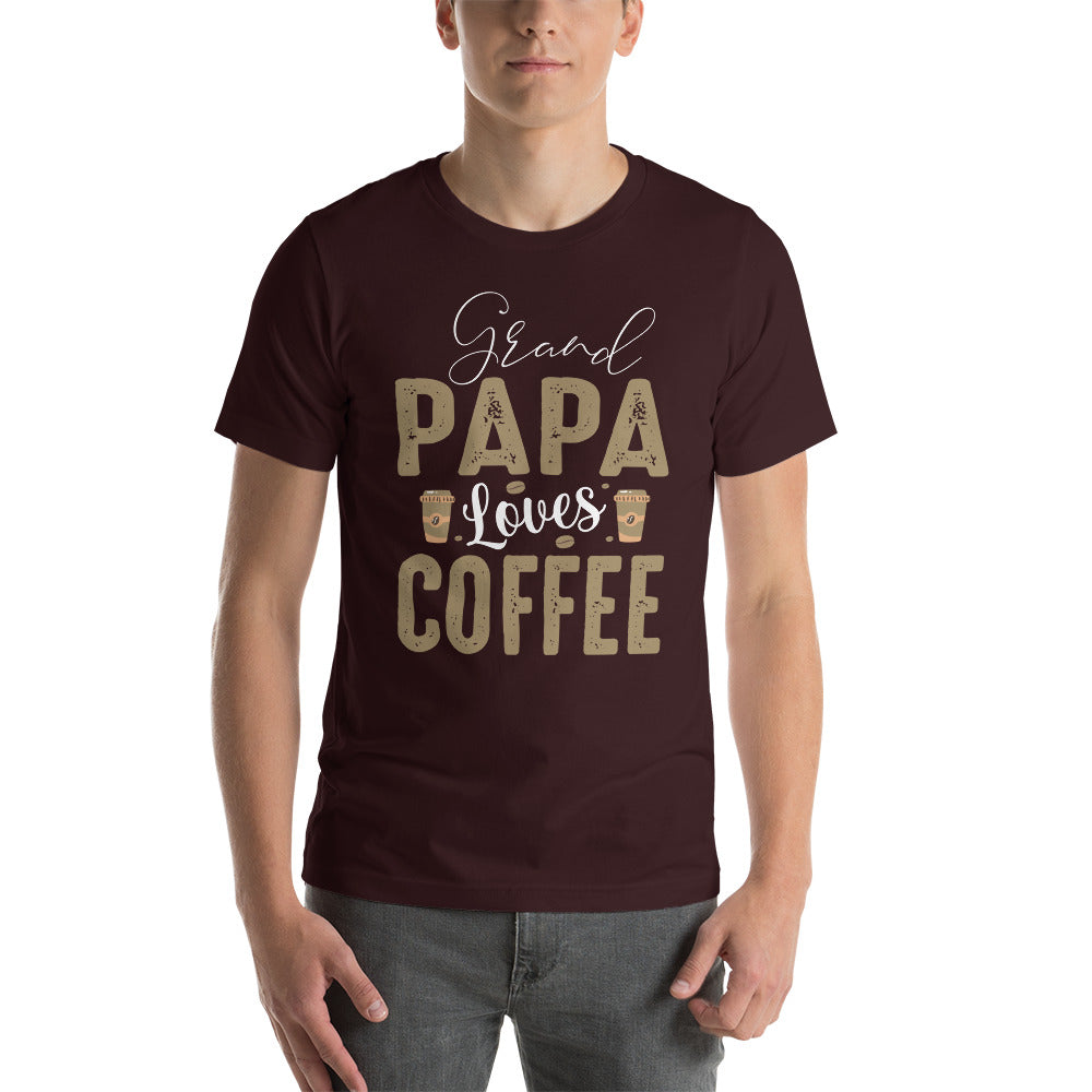 Grandpapa Loves Coffee t-shirt