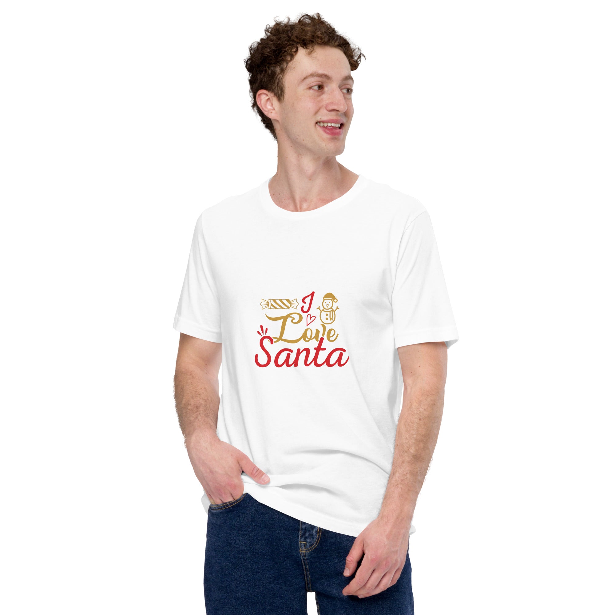 I Love Santa Unisex t-shirt